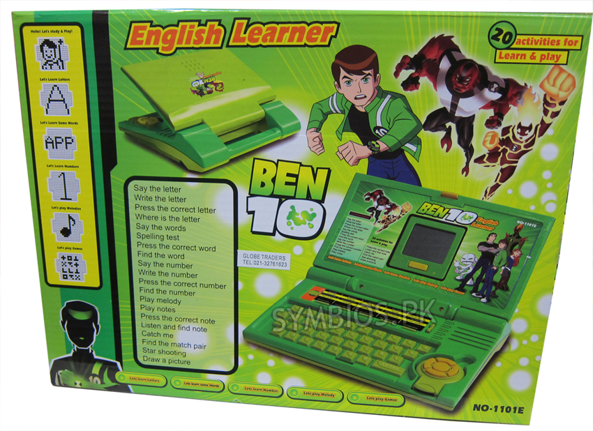 BEN 10 English Learner Laptop 